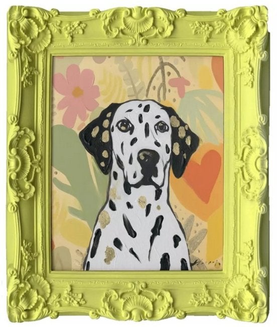 Nieuw Colmor 'Dalmatiër' in baroklijst 60x70cm, €129 nu €75, Huis en Inrichting, Woonaccessoires | Wanddecoraties, Schilderij
