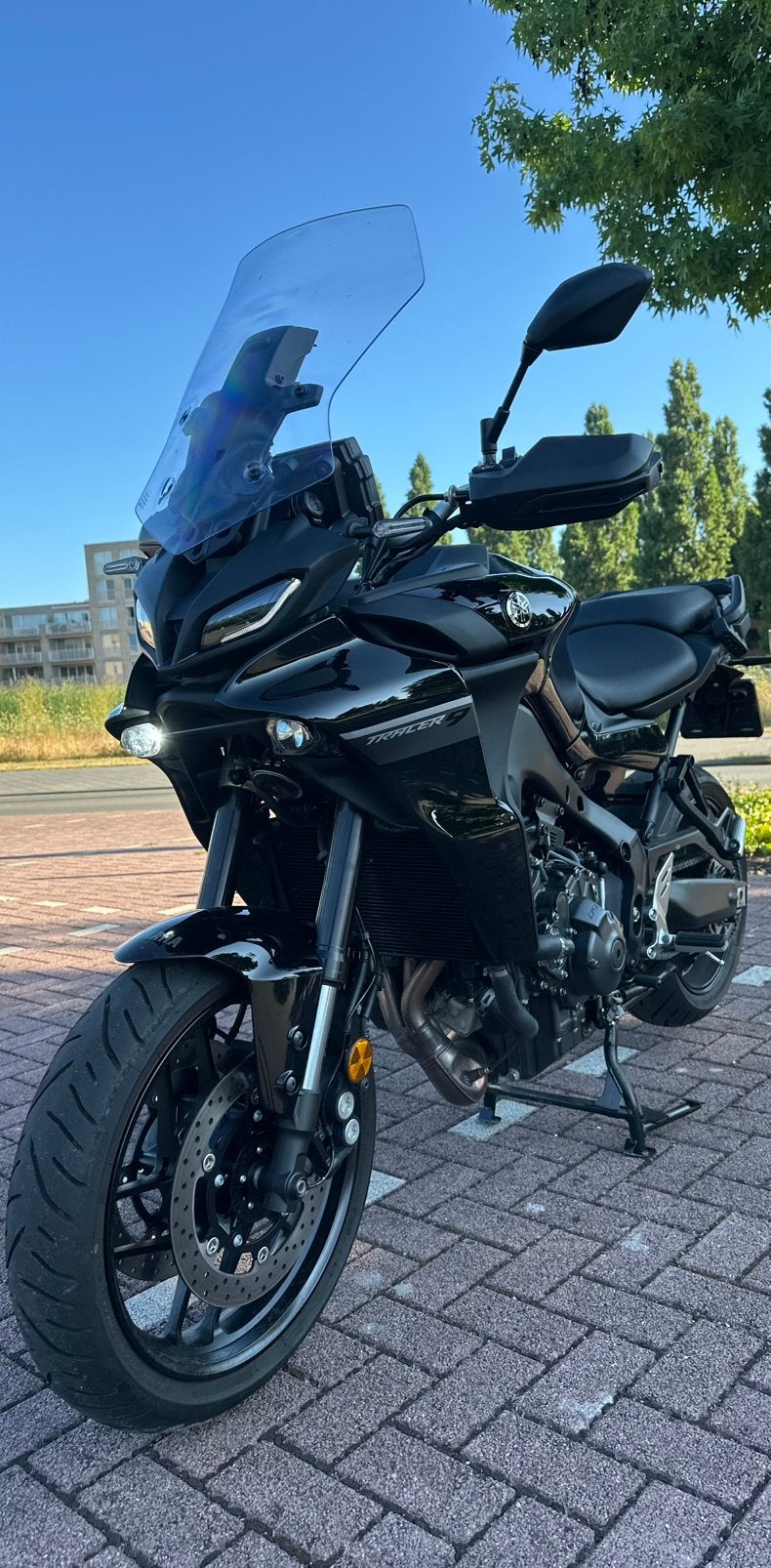 Yamaha Tracer 9 Midnight Black 2023 | 3.339 km | Nieuwstaat, Motoren, Particulier, Meer dan 35 kW, Toermotor, Handgeschakeld