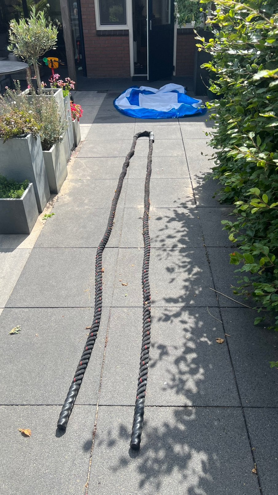 Battle rope, Sport en Fitness, Fitnessmaterialen, Ophalen, Gebruikt, Battle rope