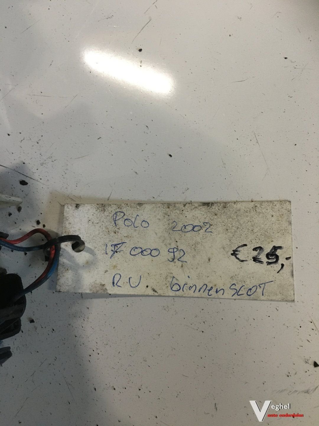 Vw Polo 2002 Slotmechaniek Rechtsvoor, Auto-onderdelen, Gebruikt, -, -, Ophalen of Verzenden