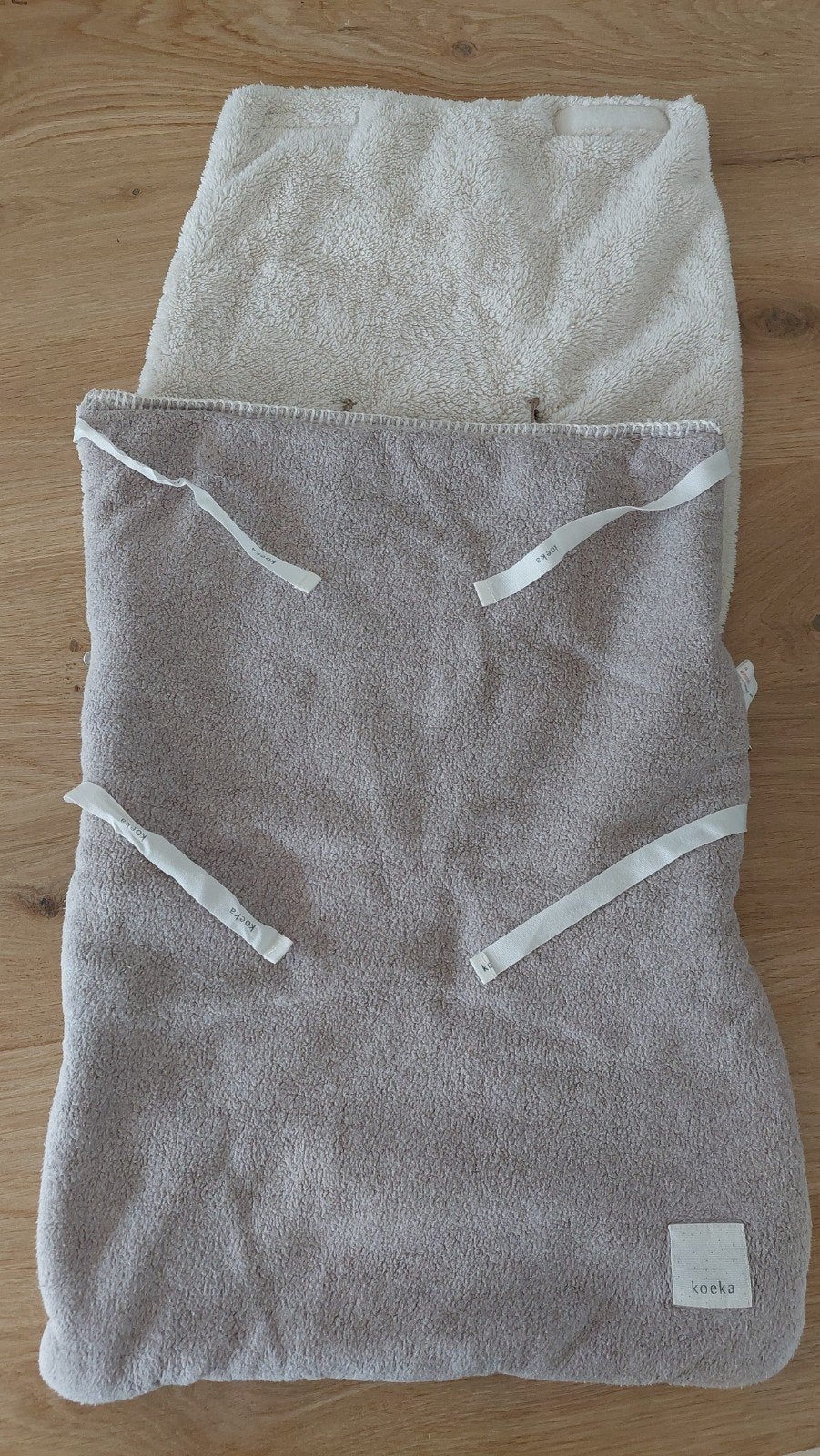 Koeka voetenzak/inbakerdoek voor kinderwagen/maxi-cosi, Kinderen en Baby's, Ophalen of Verzenden, Zo goed als nieuw, Overige merken