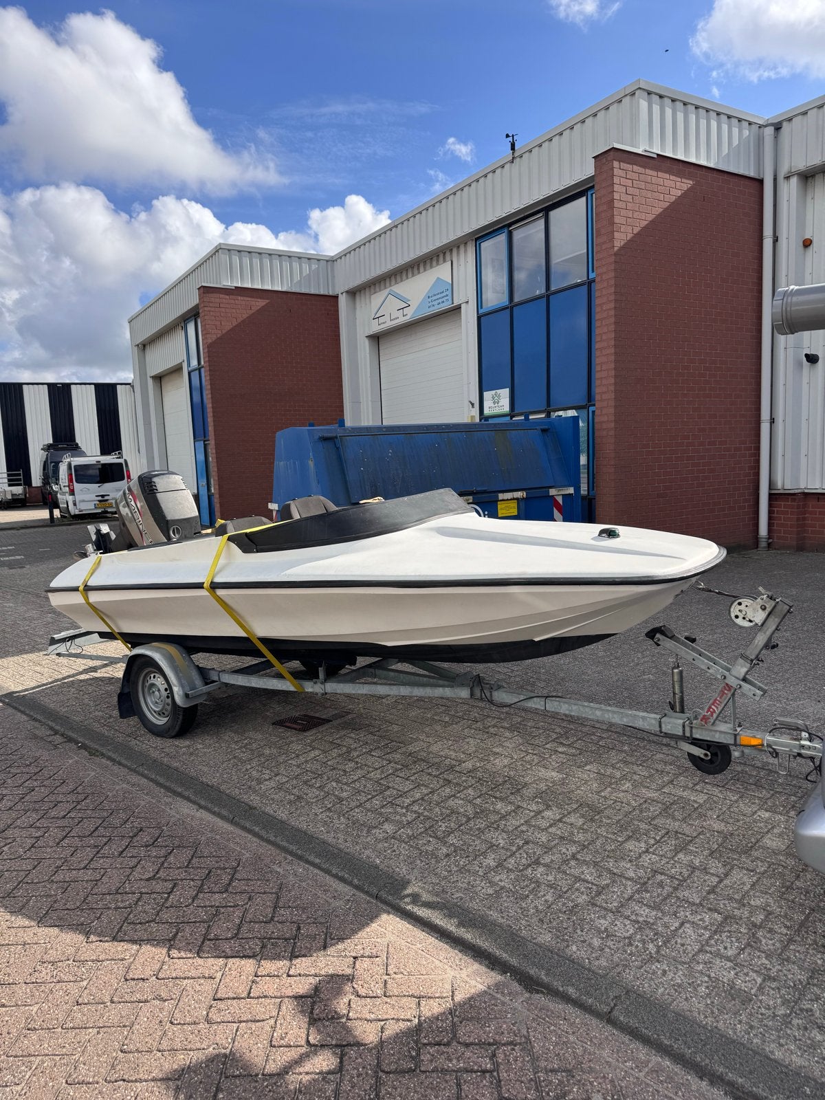 Shakespeare Clubman met 90 pk Mariner buitenboordmotor, Watersport en Boten, Overige merken, Gebruikt, 70 tot 120 pk, Ophalen of Verzenden