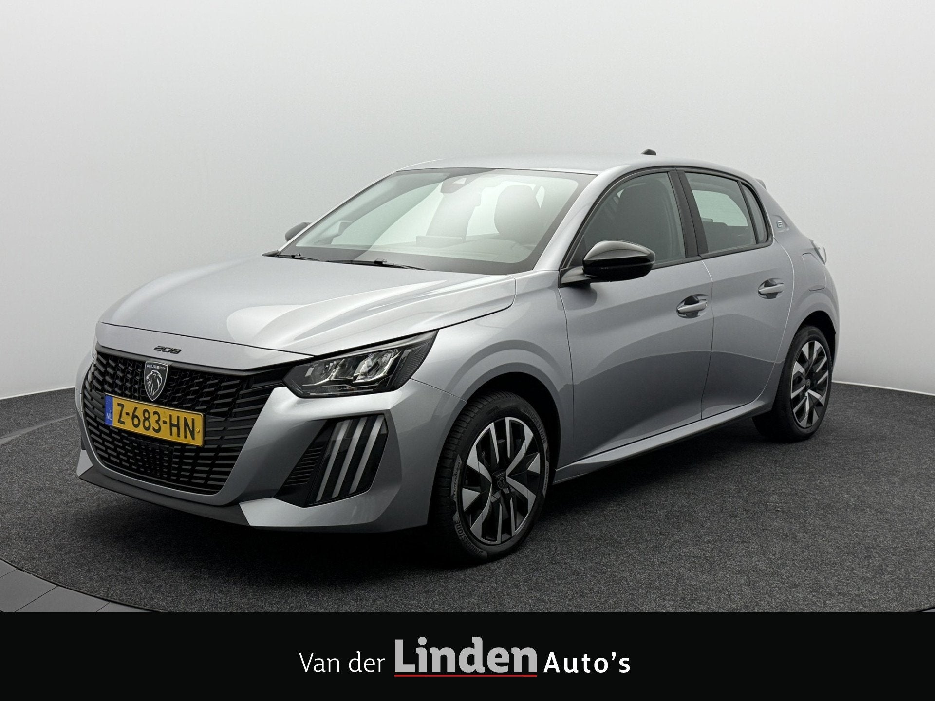 Peugeot e-208 EV Active 50 kWh 3-Fase SOH 95,6% | Warmtepomp, Auto's, Dealer onderhouden, Gebruikt, Zwart, 24 min
