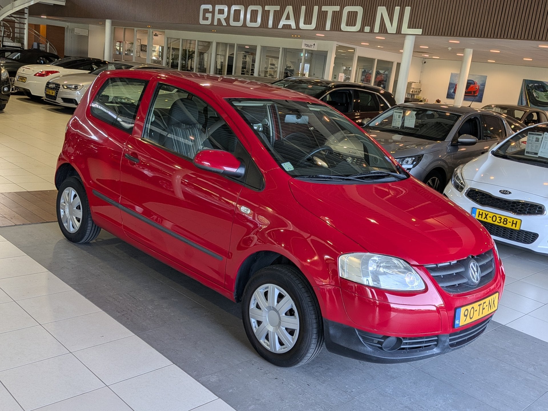 Volkswagen Fox 1.4 Trendline Stuurbekrachtiging, Isofix, Auto's, Voorwielaandrijving, 4 cilinders, Metallic lak, 4 stoelen
