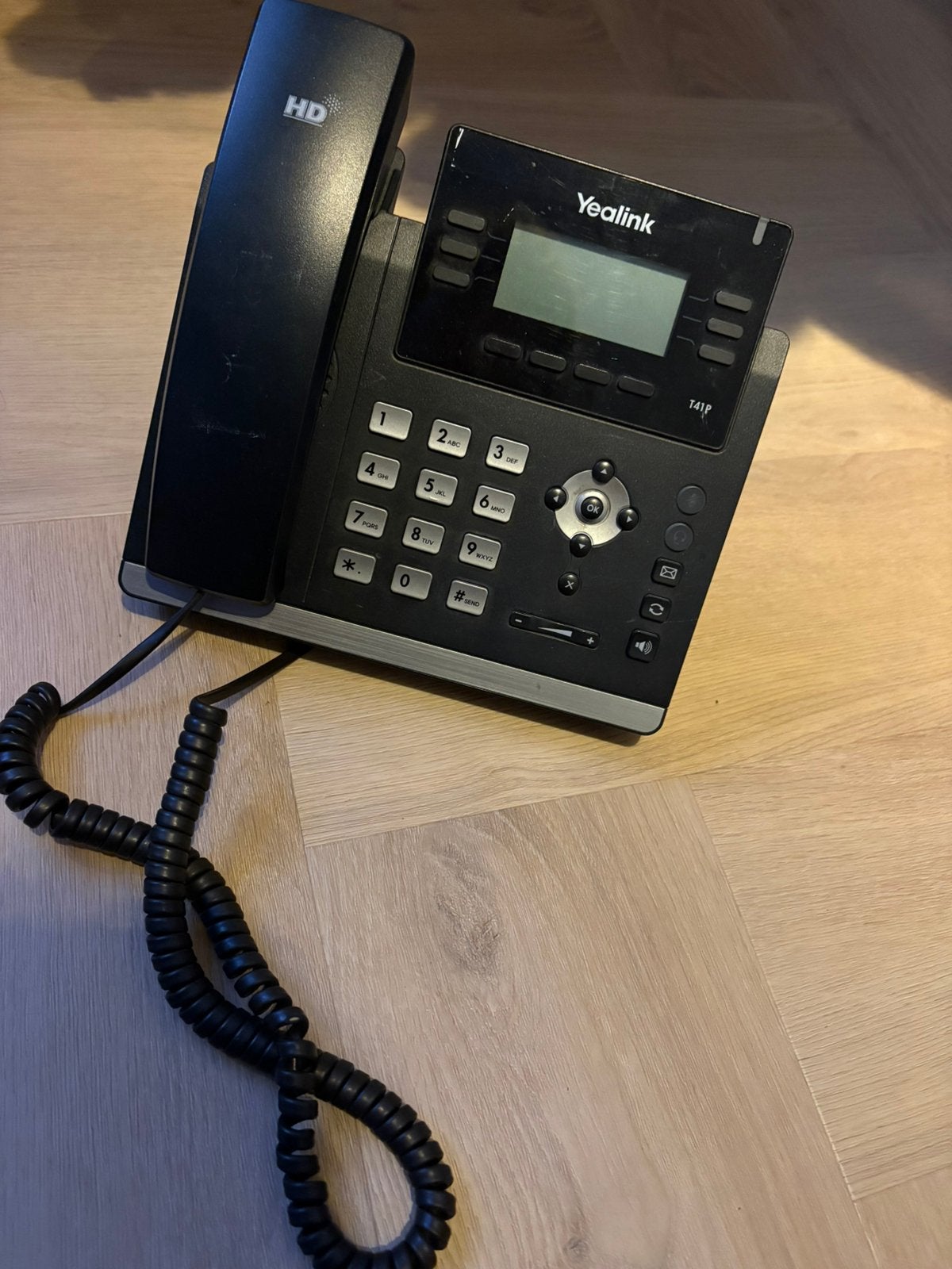 Yealink SIP-T41P IP Telefoon, Telecommunicatie, Ophalen, Zo goed als nieuw
