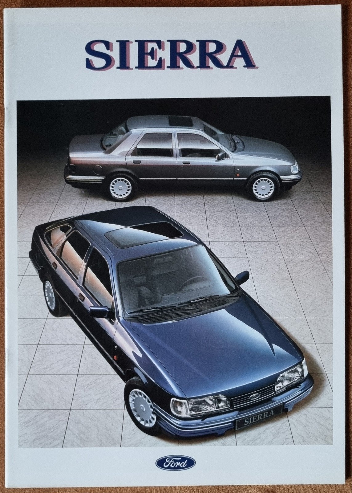 Ford Sierra brochure 1992 - 32 blz. - Nieuwstaat, Ophalen of Verzenden, Nieuw, Ford