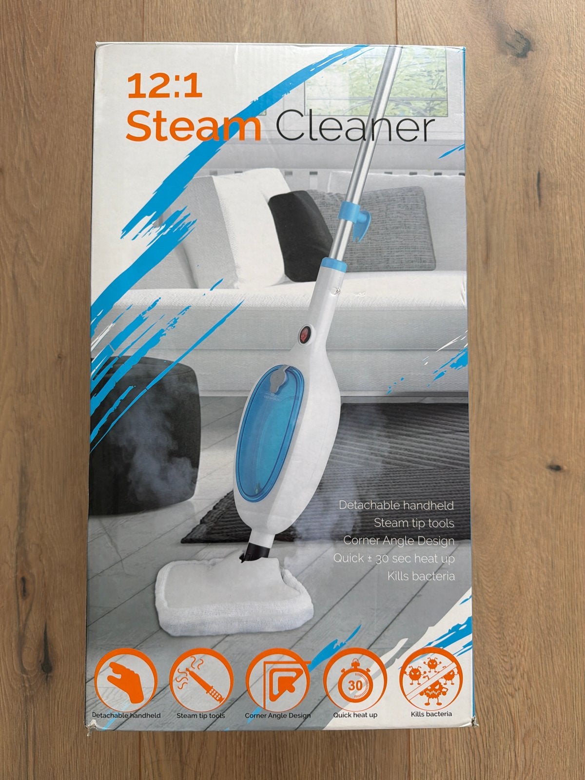 12-in-1 Stoomreiniger - Steam Cleaner NIEUW, Overige merken, Ophalen of Verzenden, Stoomreiniger, Minder dan 1200 watt