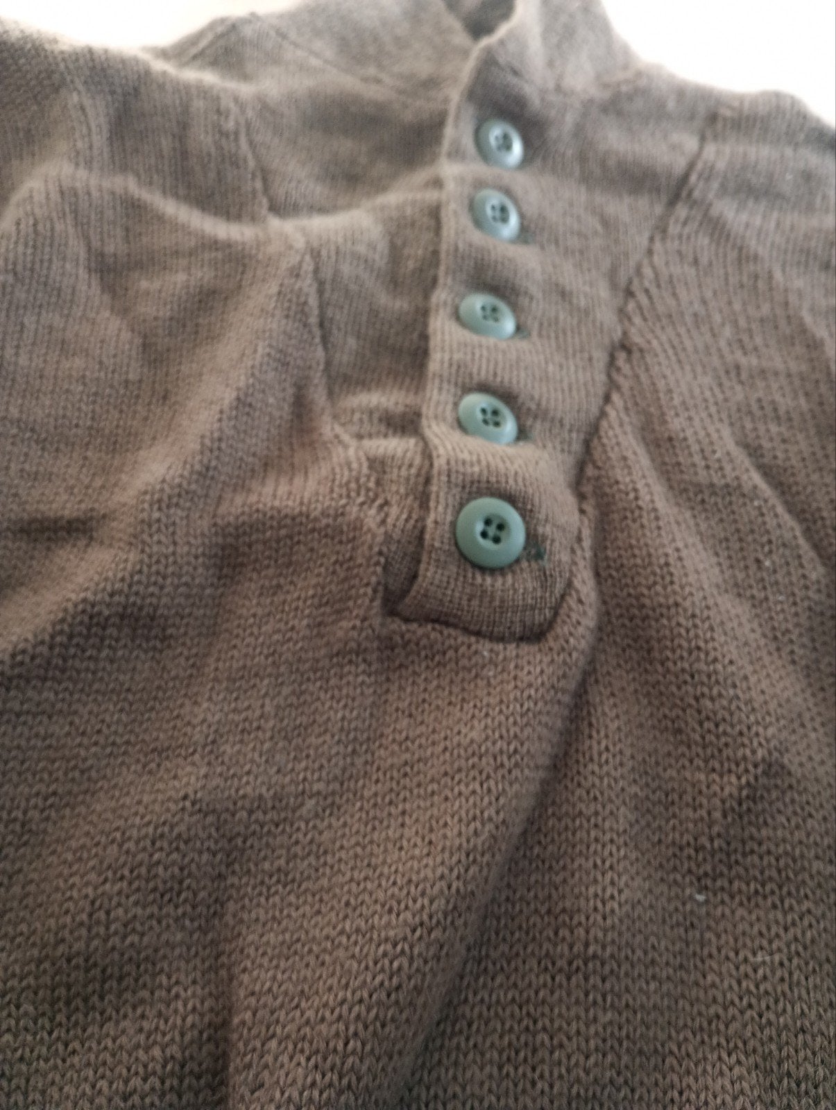 Amerikaanse militaire 5-button "Jeep" sweater., Ophalen of Verzenden, ., ., .