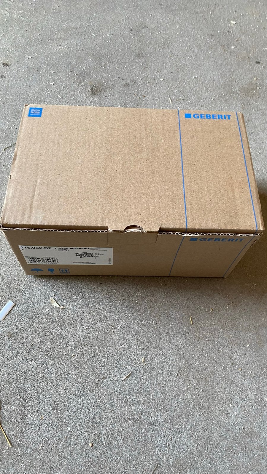 Geberit Drukplaat + Inbouw (geen frame), Ophalen, Nieuw, Toilet
