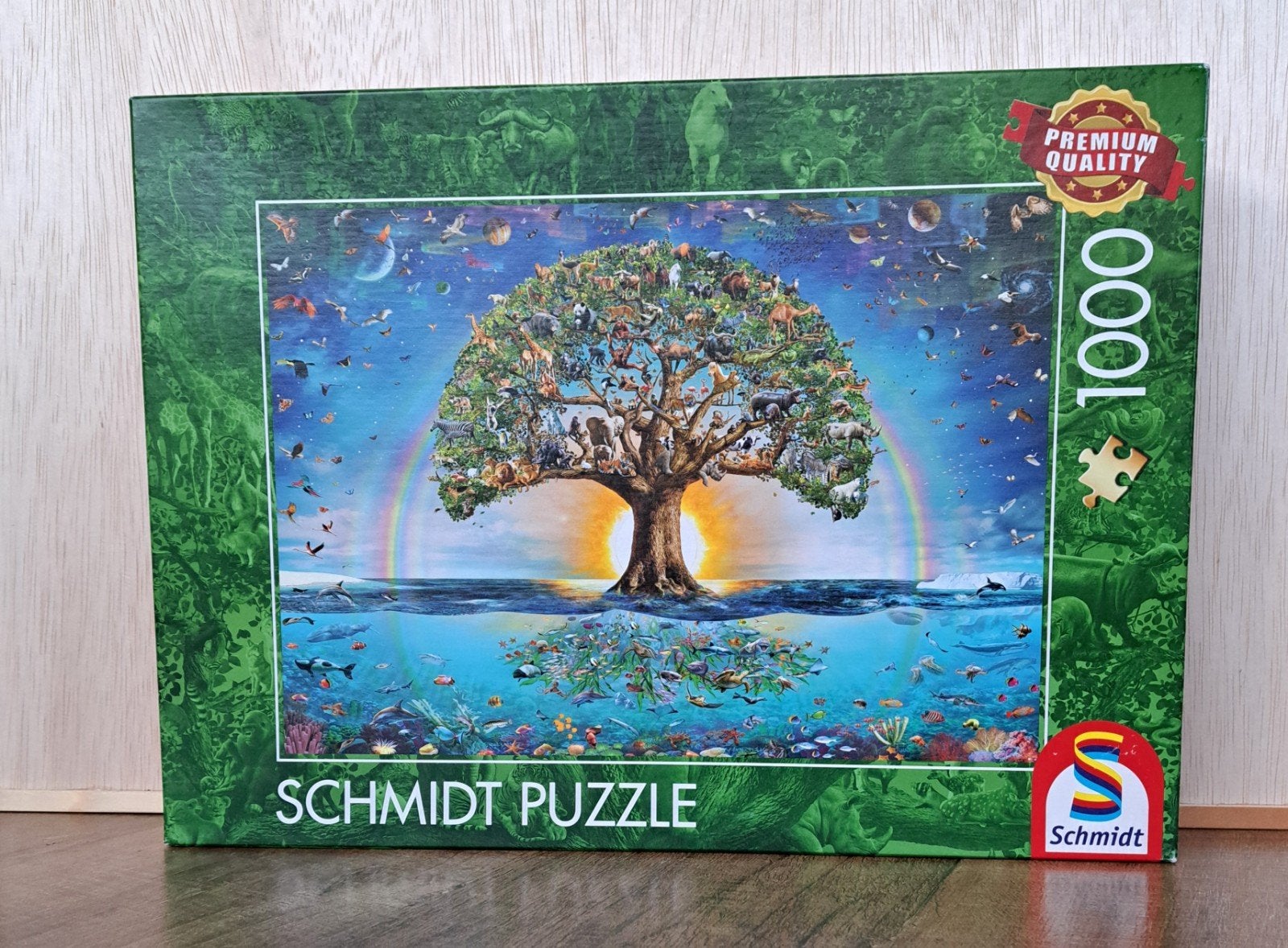 Schmidt puzzel 1000 stukjes., Ophalen of Verzenden, 500 t/m 1500 stukjes, Zo goed als nieuw