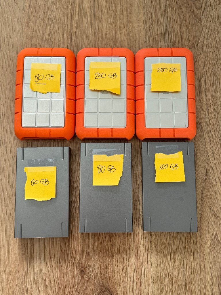 LaCie mobiele externe harde schijven, Divers, Gebruikt, LaCie, HDD