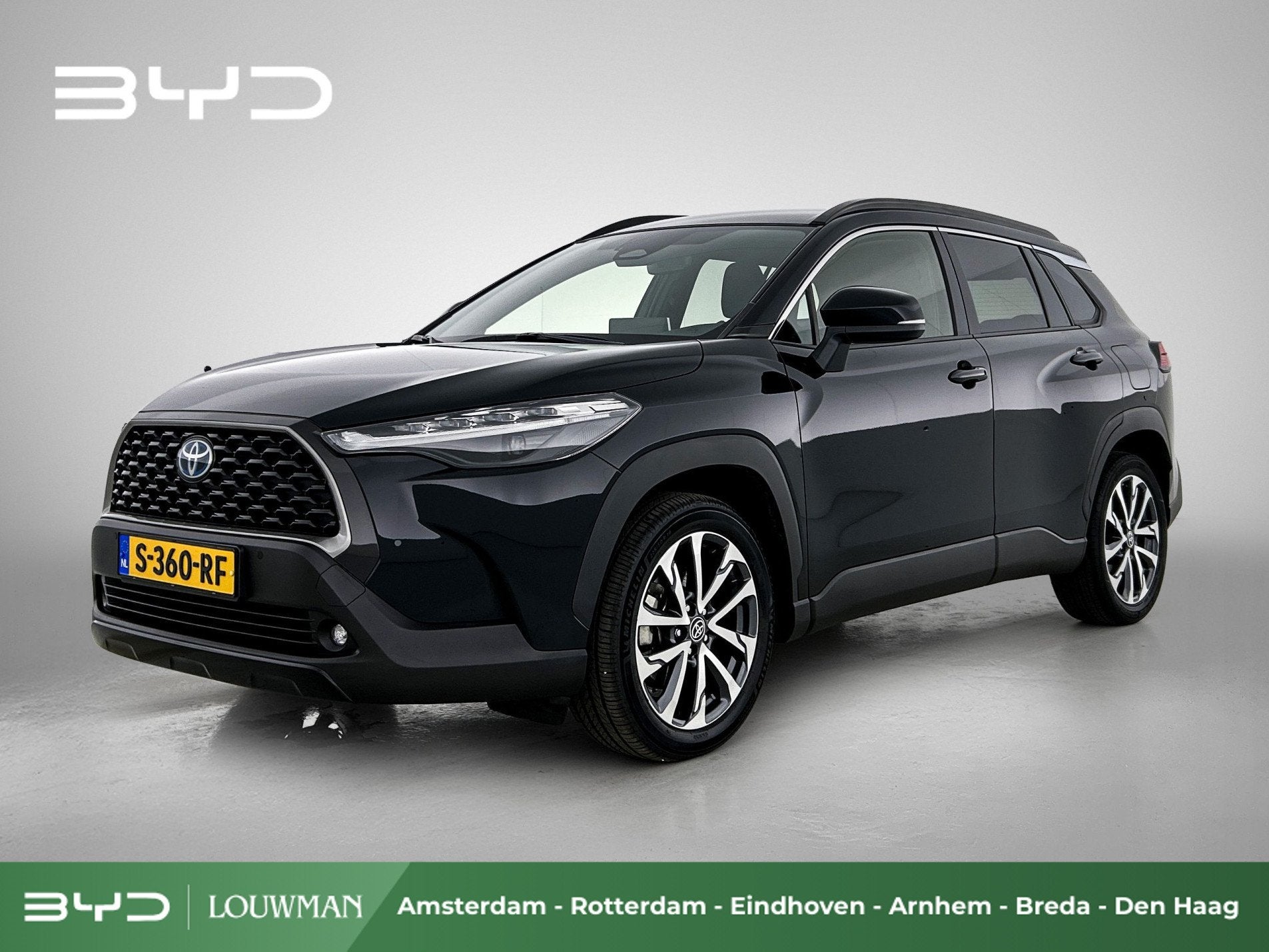 Toyota Corolla Cross 2.0 High Power Hybrid First Edition | T, Gebruikt, 4 cilinders, Leder, Hybride Elektrisch/Benzine