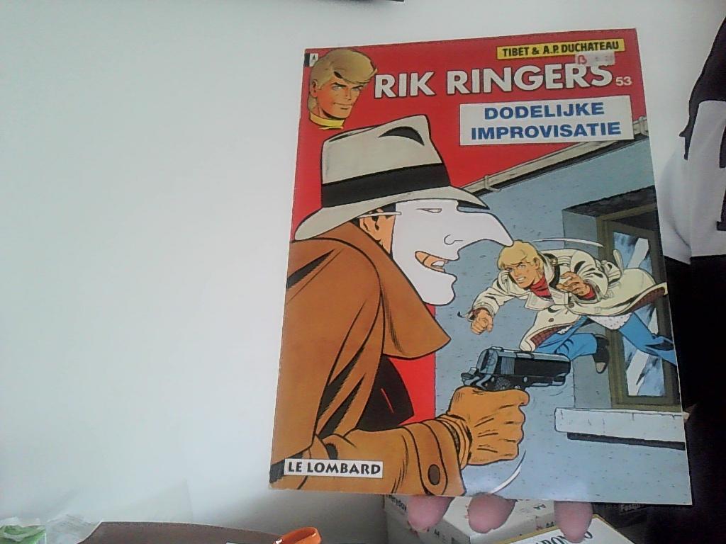 rik ringers nr 53 dodelijke improvisatie eerste druk, Eén stripboek, Verzenden, Gelezen