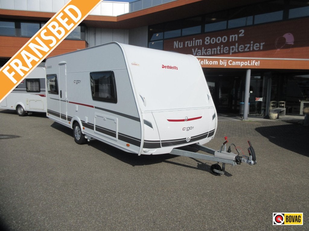 Dethleffs C'Go 495 FR MOVER, VOORTENT, LUIFEL, Caravans en Kamperen, Rondzit, Dethleffs, Lengtebed, 5 tot 6 meter