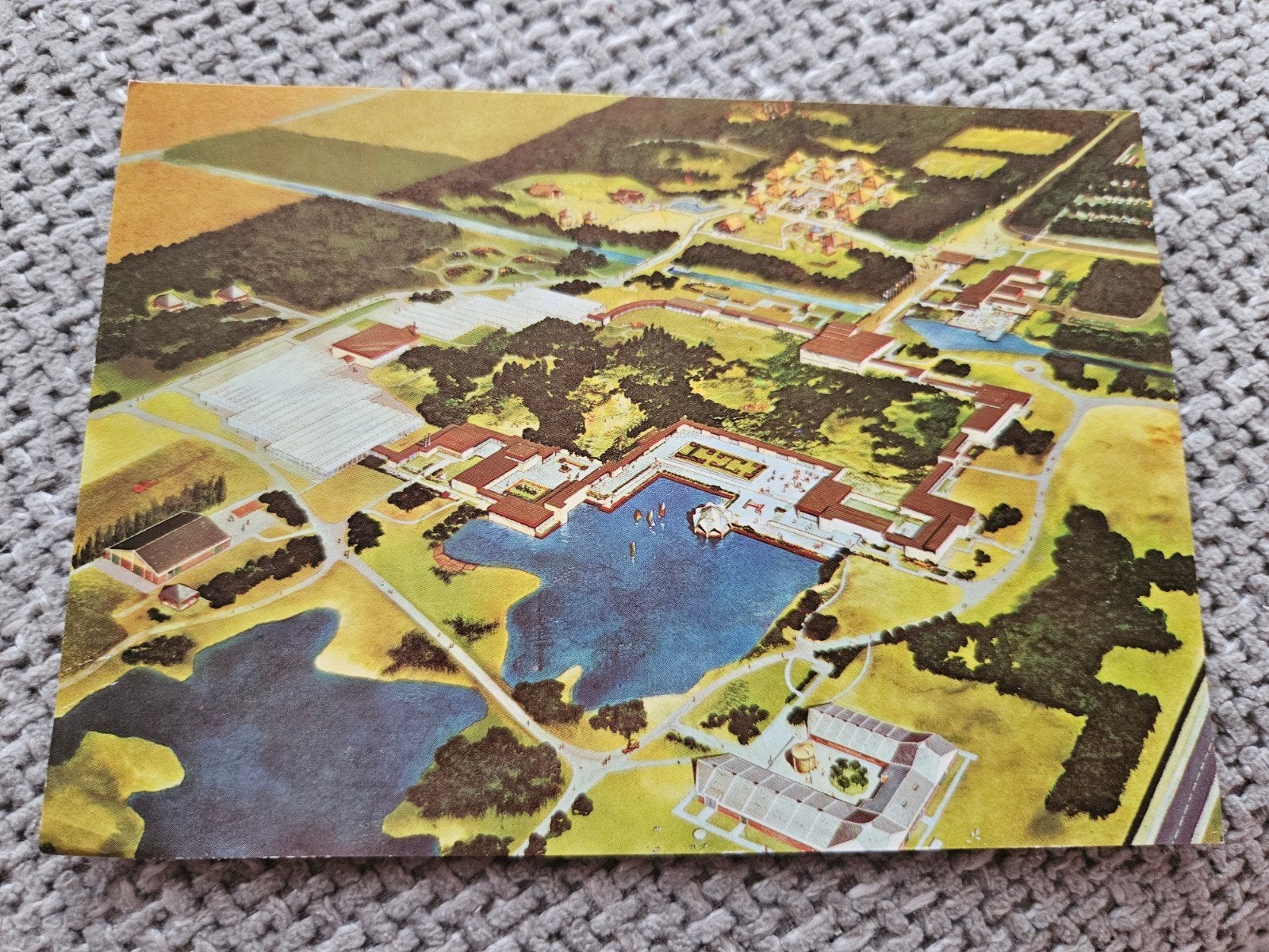 Flevohof, Oost Flevoland bij Elburg, Ophalen of Verzenden, 1960 tot 1980, Gelopen, Flevoland