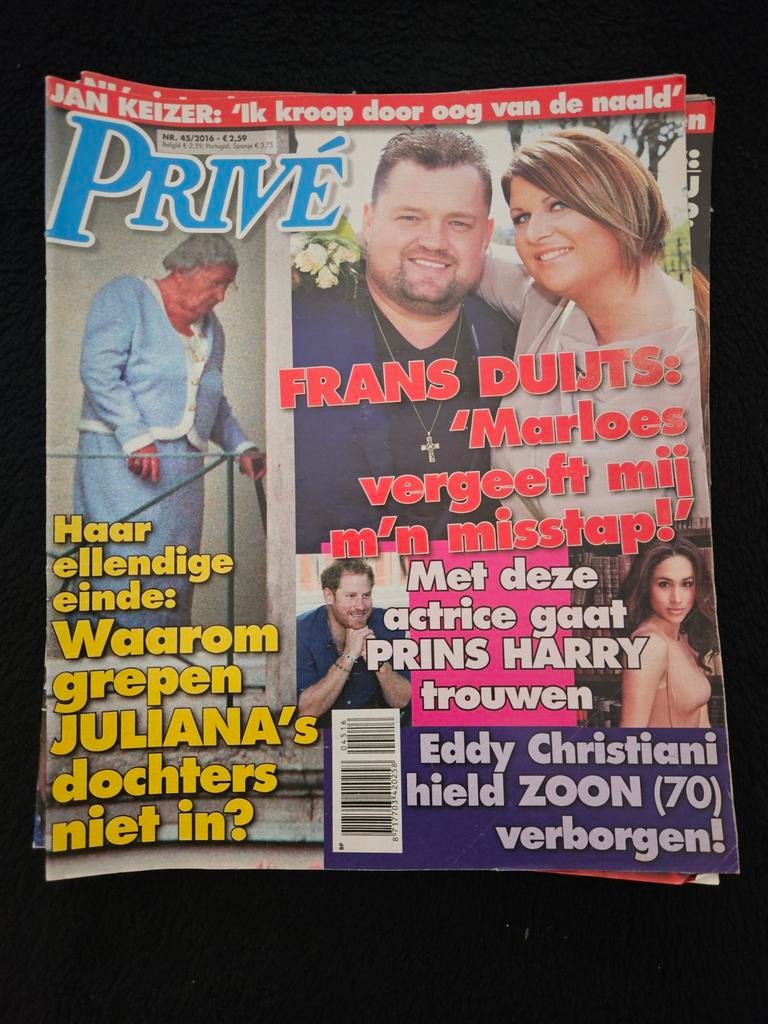 Prive Tijdschriften - Diverse Nummers, Ophalen of Verzenden, Gelezen, Gossip of Showbizz