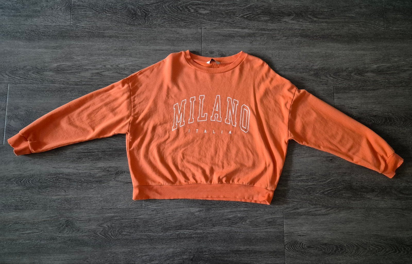 Oranje Pigalle Milano Italia sweater, maat L, ongedragen, Maat 42/44 (L), Oranje, Ophalen of Verzenden, Pigalle