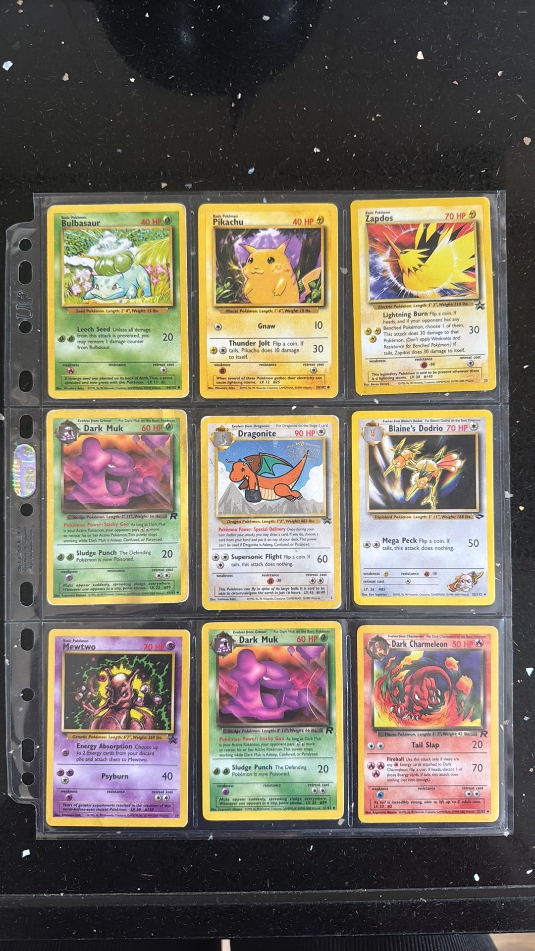 Vintage Pokémon kaarten WOTC 1999-2001 + 1st Edition, Ophalen of Verzenden, Gebruikt, Meerdere kaarten