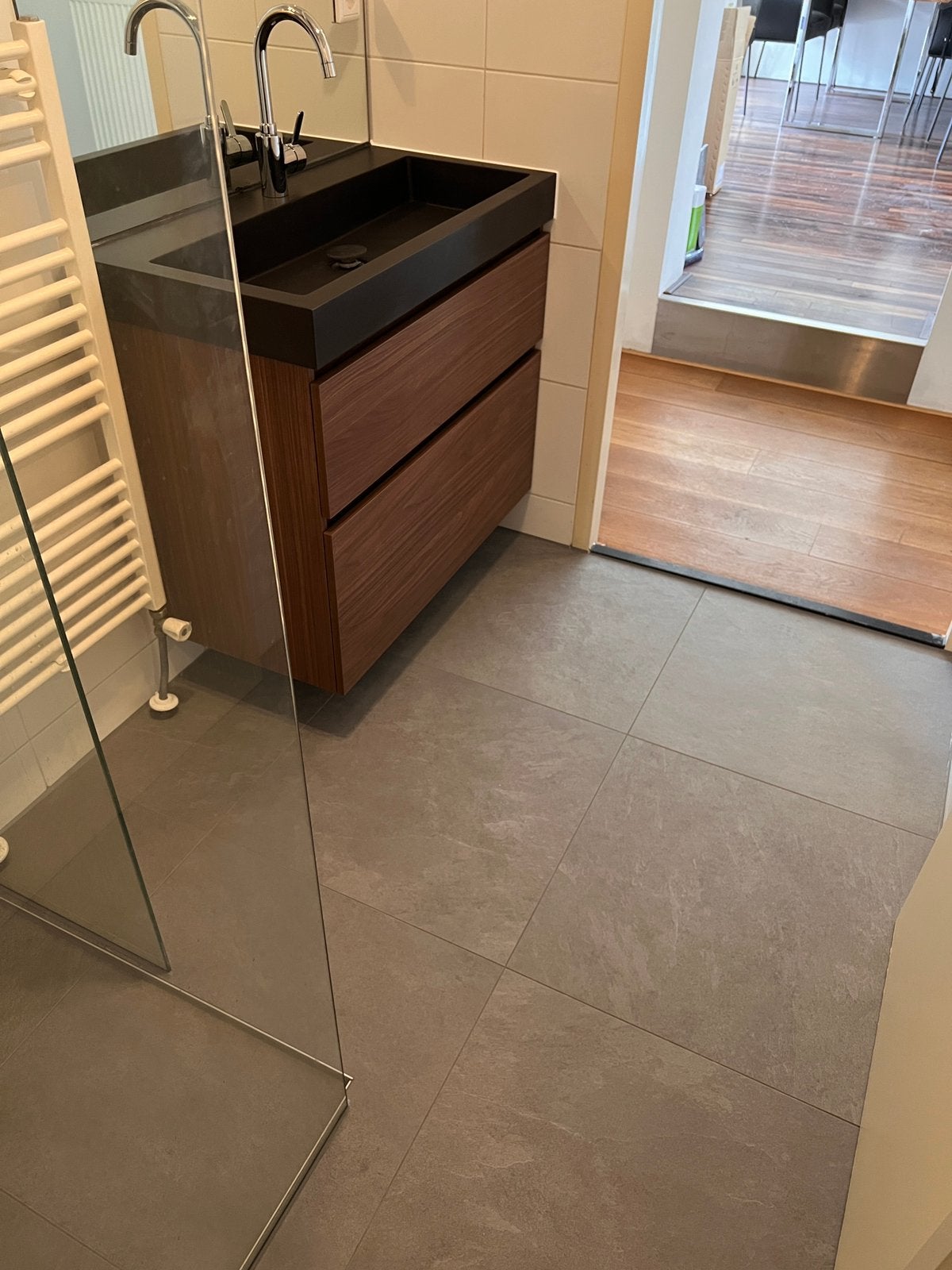 Vloertegels - Type Lea Waterfall 60x60cm Silver flow. 13548, Doe-het-zelf en Verbouw, Ophalen, 60 cm of meer, Nieuw, Minder dan 5 m²