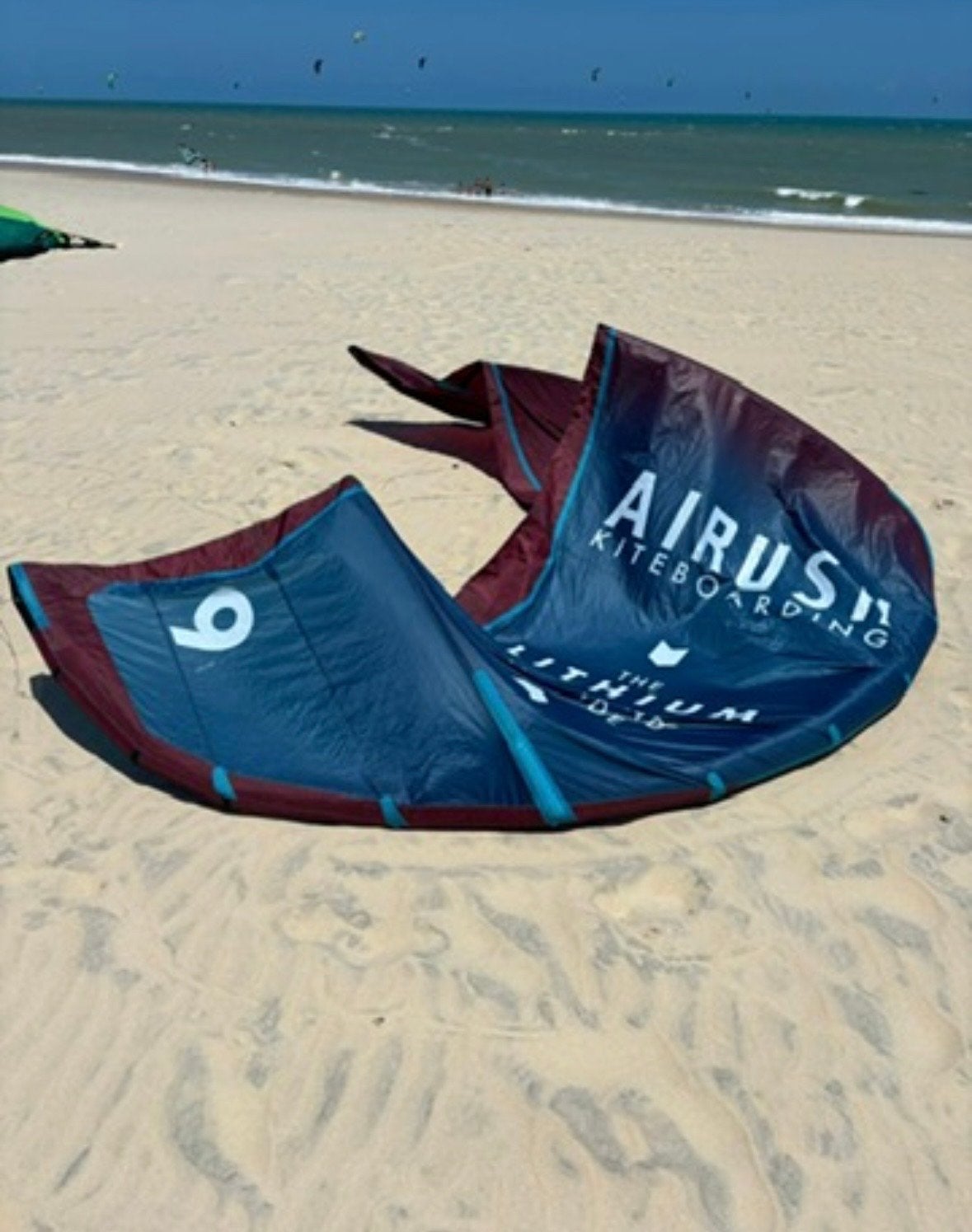 Airush Lithium 9m Kitesurf Kite, Gebruikt, 9 m², Geen board, Ophalen of Verzenden