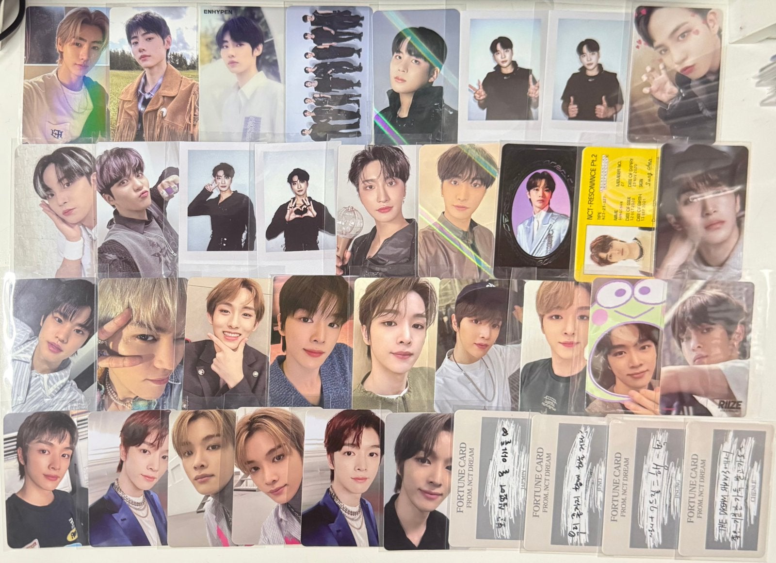 kpop photocard enhypen nct riize ateez sungchan, Verzenden