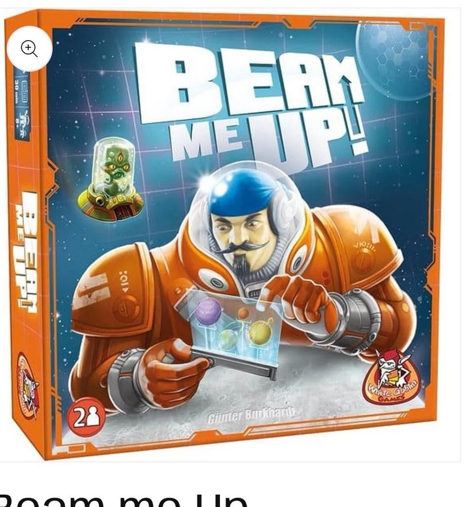 Beam Me Up bordspel, Ophalen of Verzenden, Nieuw, White Goblin Games