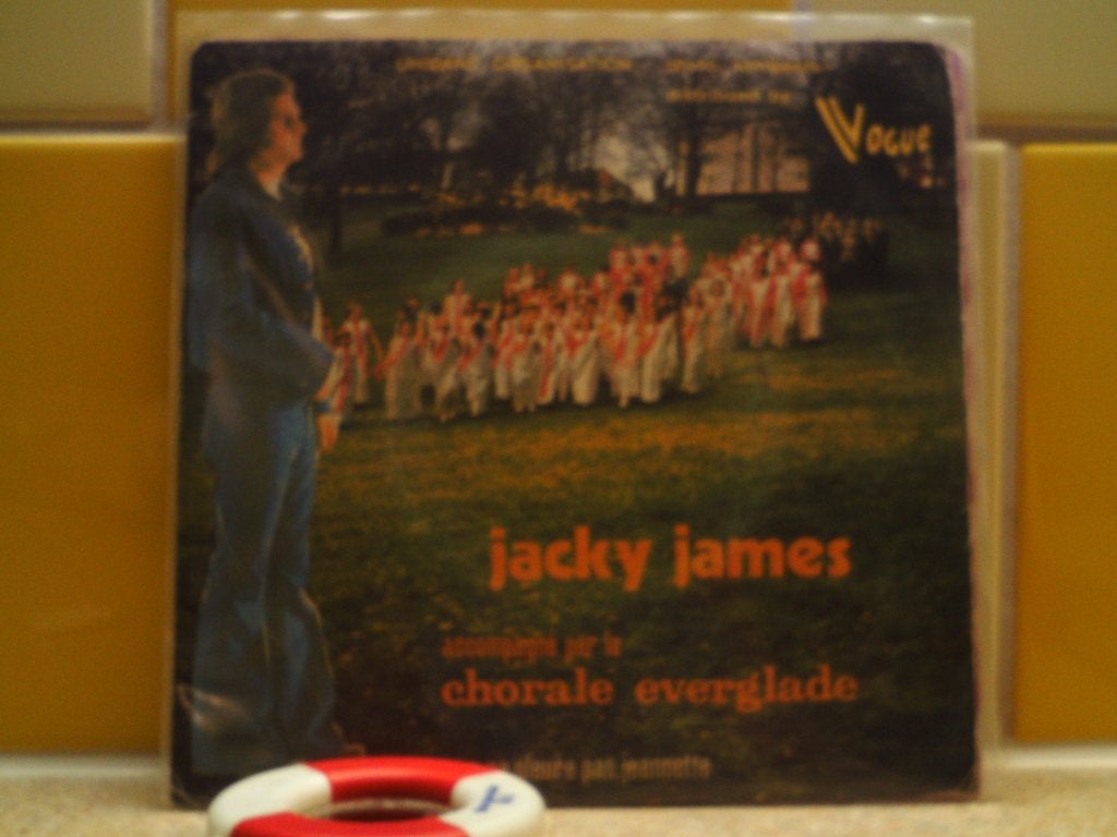 Jacky James - ne pleure pas jeannette 22o, Beschermende buitenhoes, Wereldmuziek, 7 inch, Ophalen of Verzenden