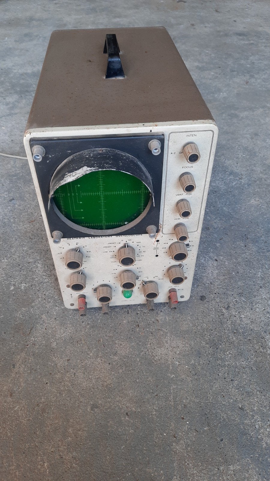 oscilloscoop heathkit laboratory, Doe-het-zelf en Verbouw, Ophalen of Verzenden, Gebruikt