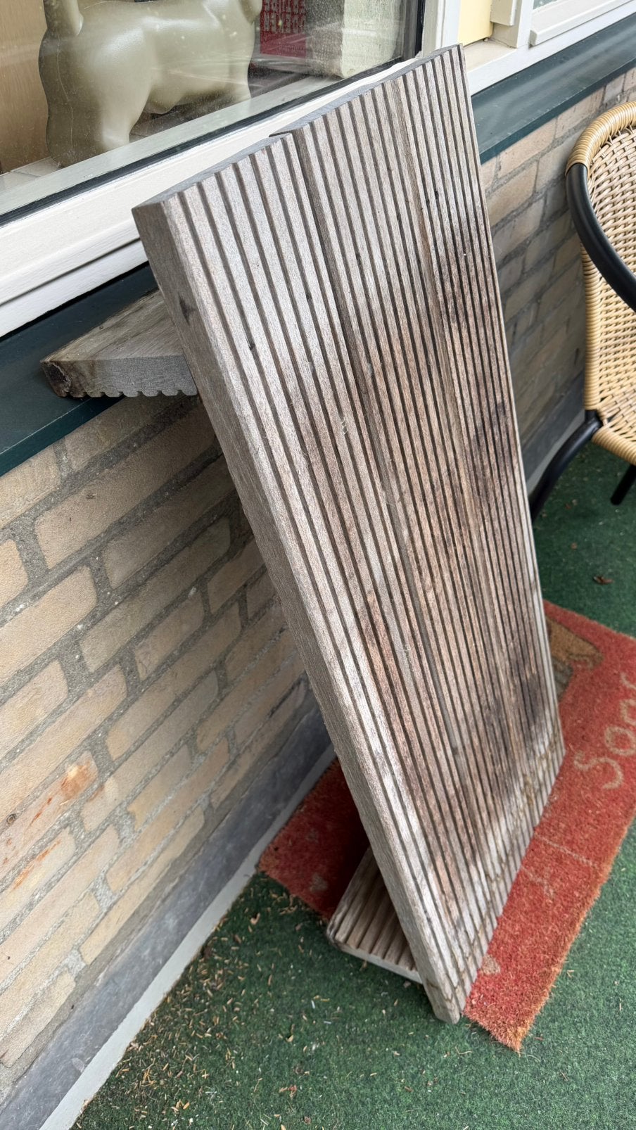Trap- verhoging voor balkon, Tuin en Terras, Ophalen, Gebruikt, Hout