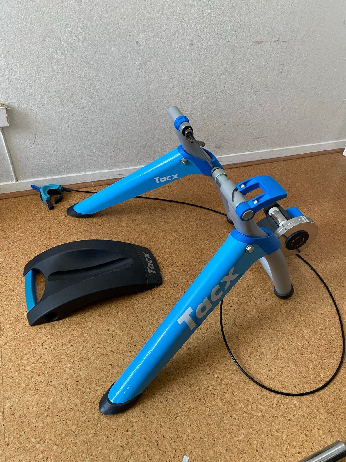 Tacx fietstrainer - Zo goed als nieuw, Minder dan 10 versnellingen, Heren, Aluminium, Zo goed als nieuw