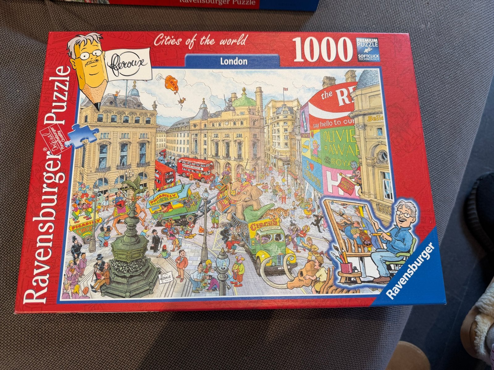 Ravensburger Cities of the World London 1000 stukjes, Hobby en Vrije tijd, Denksport en Puzzels, Ophalen of Verzenden, 500 t/m 1500 stukjes