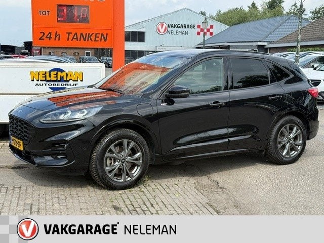 FORD Kuga 2.5 PHEV e-CVT 225pk Vignale rijklaarprijs bovag-g, 12 maanden, Gebruikt, 4 cilinders, Zwart