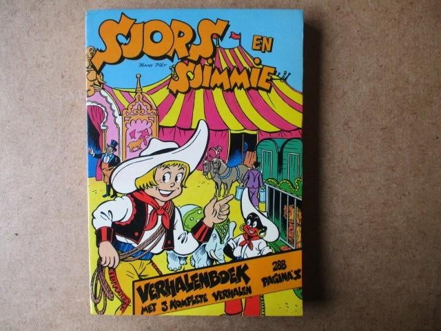 adv8097 sjors en sjimmie verhalenboek 4, Eén stripboek, Ophalen, Gelezen