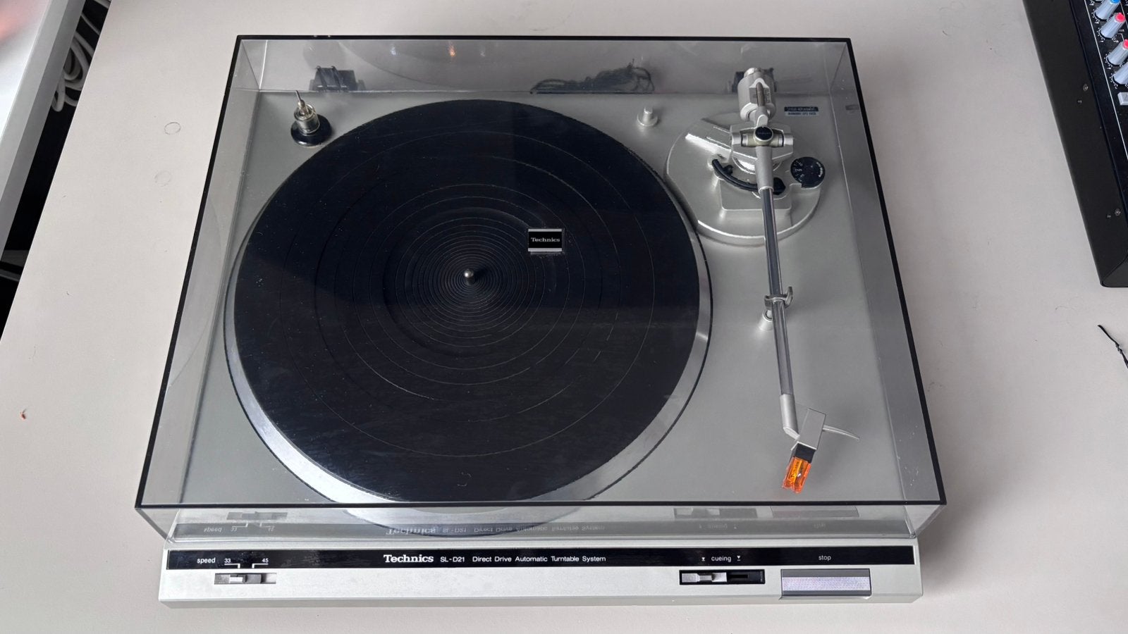 Technics SL-D21 Direct Drive Platenspeler, Gebruikt, Automatisch, Ophalen of Verzenden, Platenspeler