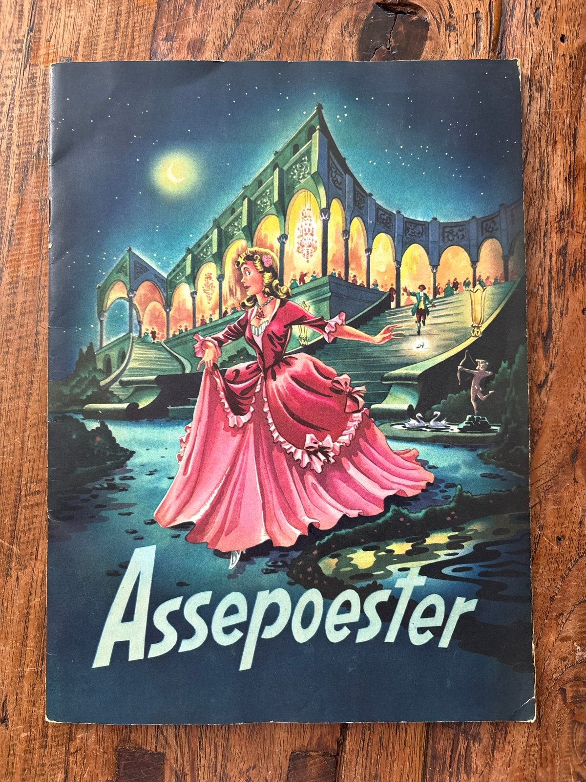 Assepoester Plaatjesalbum Douwe Egberts met Diorama, Ophalen of Verzenden, Gelezen, Plaatjesalbum