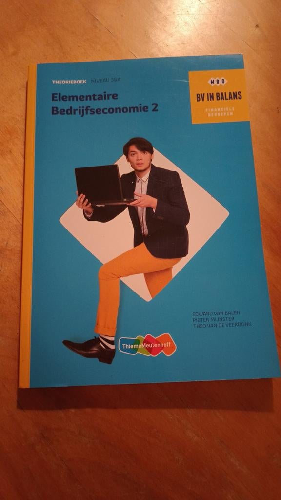 Elementaire bedrijfseconomie 2 Pieter Mijnster - Basisboek, Ophalen of Verzenden, Zo goed als nieuw, Nederlands, Pieter Mijnster; Edward van Balen; Theo van de Veerdonk