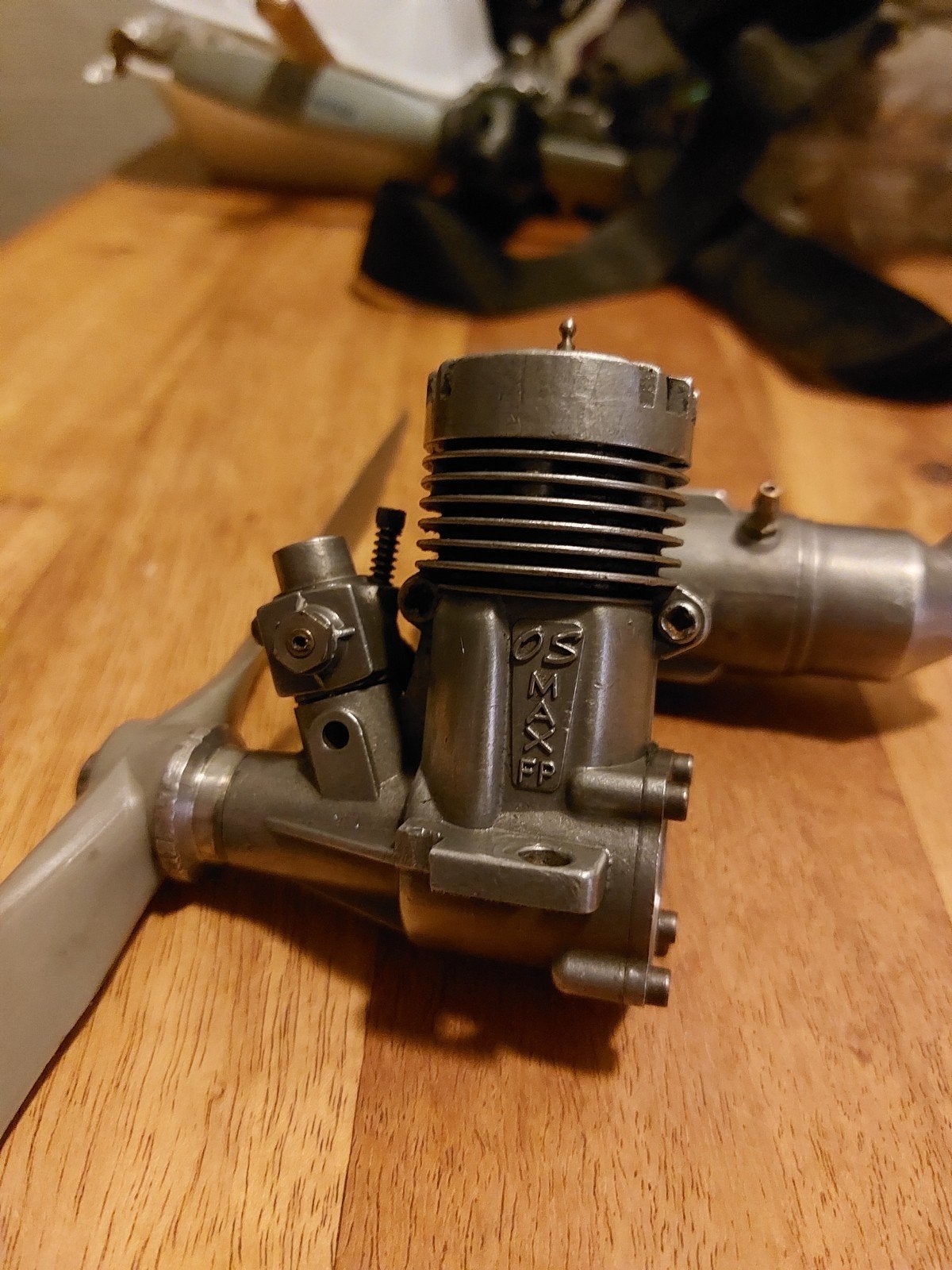 RC Vliegtuigmotor OS MAX FP 25 Nitro - Zo goed als nieuw, Ophalen of Verzenden, Zo goed als nieuw, Nitro