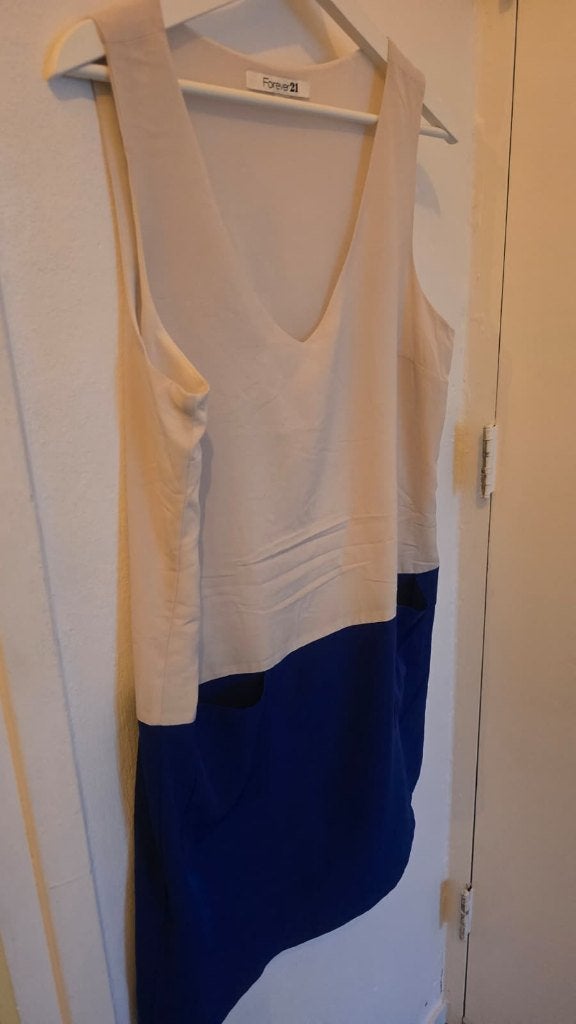 Color-block mini-jurk - Forever 21 - Maat M, Kleding | Dames, Maat 38/40 (M), Meerkleurig, Nieuw, Ophalen of Verzenden