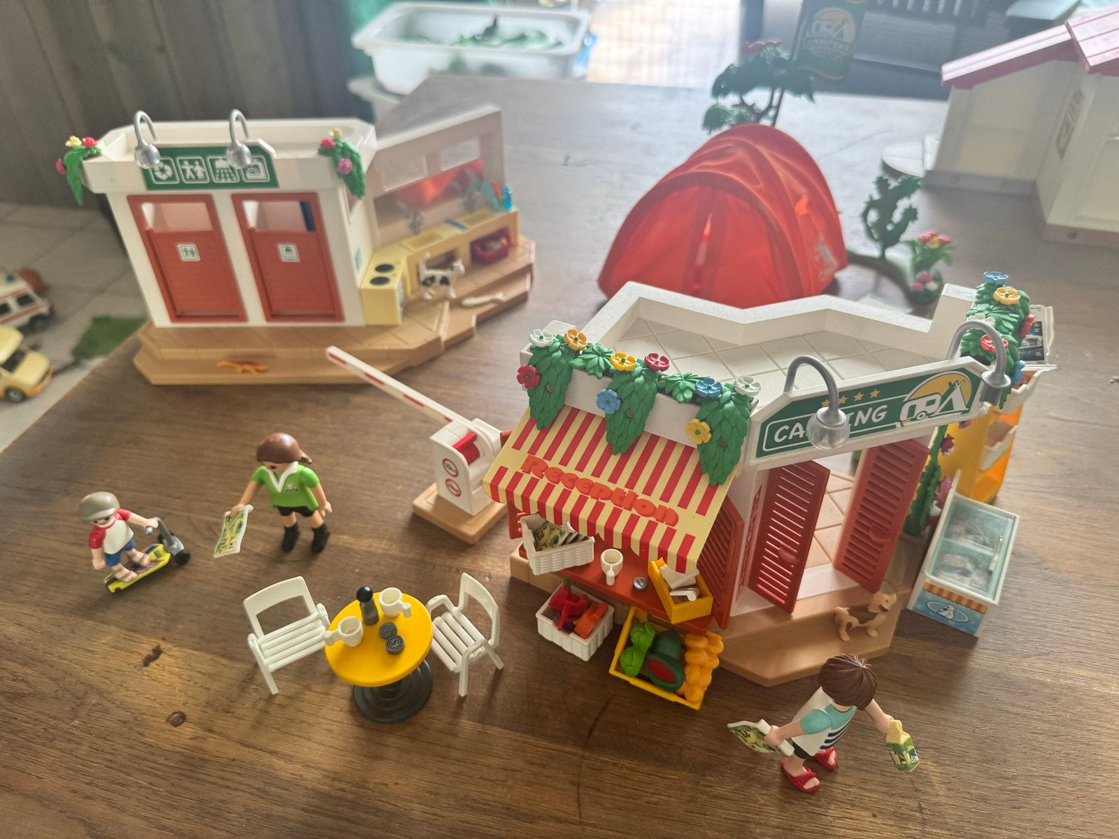 Playmobil Summer Fun Camping met originele doos, Ophalen of Verzenden, Gebruikt, Jongen of Meisje