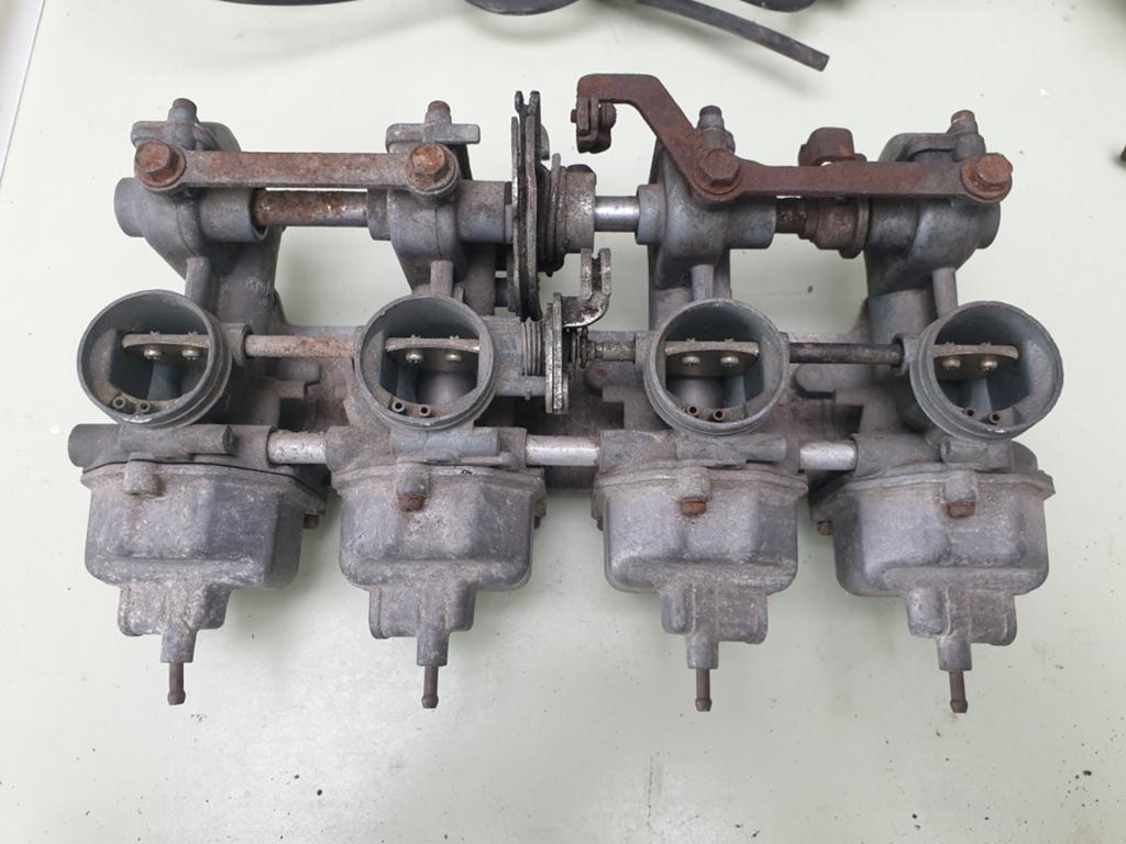 Honda CB550 Four Super Sport Carburateurset 1978 1979, Motoren, Ophalen of Verzenden