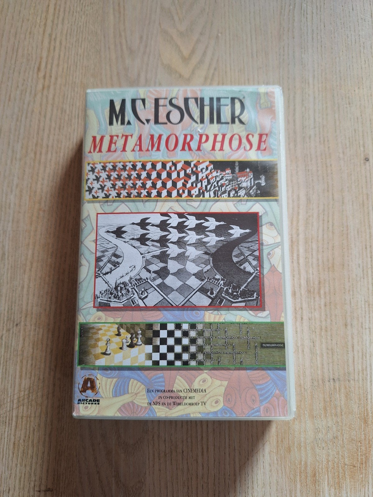 M.C. Escher Metamorphose VHS - Documentaire, Ophalen of Verzenden, Gelezen