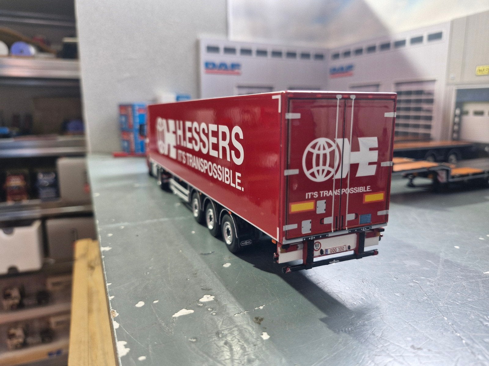 Man met koeltrailer wsi van  H.ESSERS, Ophalen of Verzenden, Zo goed als nieuw, Bus of Vrachtwagen, Wsi