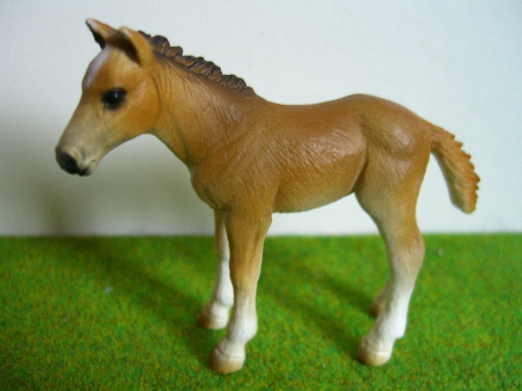 Schleich 13263 Holstein veulen, dierfiguur, Ophalen of Verzenden, Gebruikt, Paard, Beeldje of Figuurtje