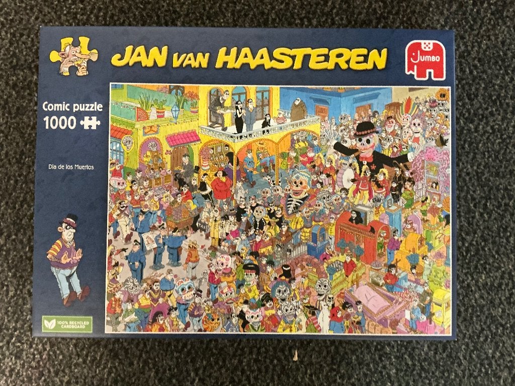 Jan van Haasteren puzzel, Ophalen, 500 t/m 1500 stukjes, Zo goed als nieuw, Legpuzzel