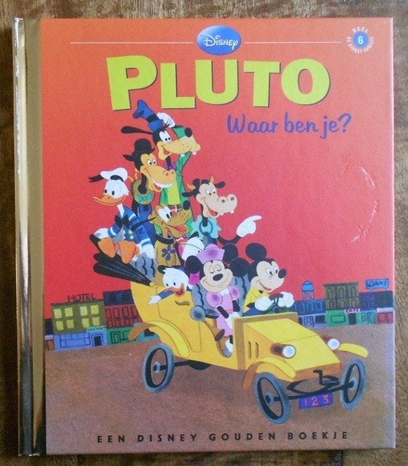 Gouden boekje : Disney = PLUTO - Waar ben je?, Ophalen of Verzenden, Zo goed als nieuw, 3 tot 4 jaar