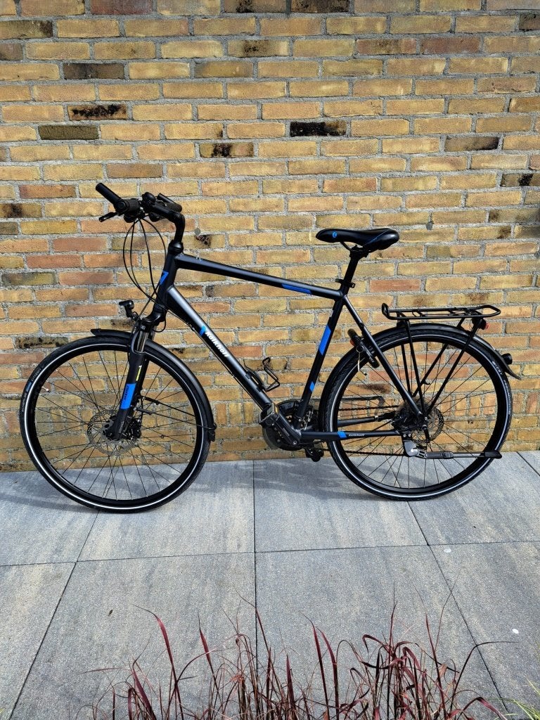 Herenfiets trekking touring Kalkhoff maat 60, Gebruikt, Versnellingen, 57 tot 61 cm, Schijfrem