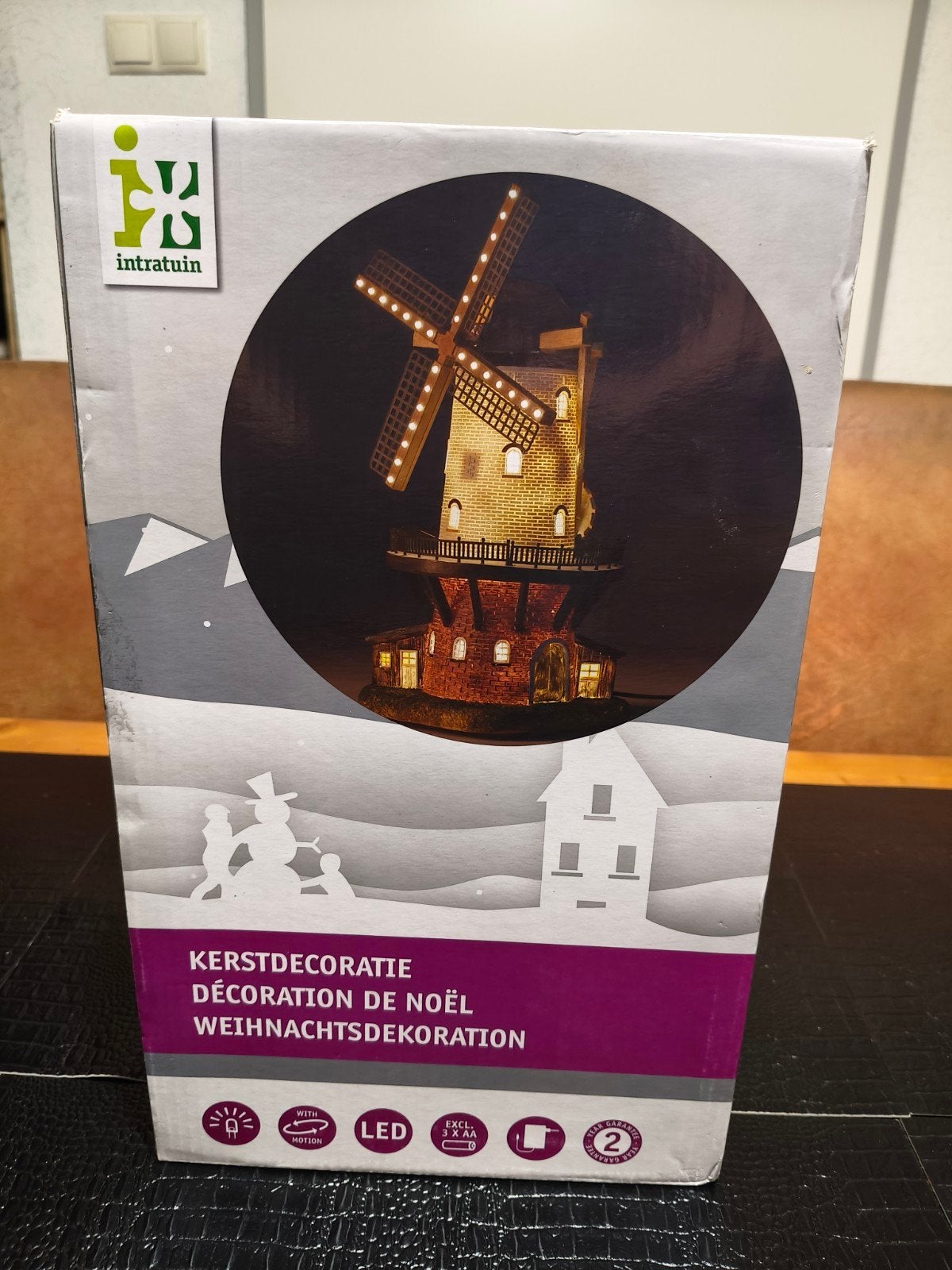 Intratuin molen voor kerstdorp, Diversen, Ophalen of Verzenden, Zo goed als nieuw
