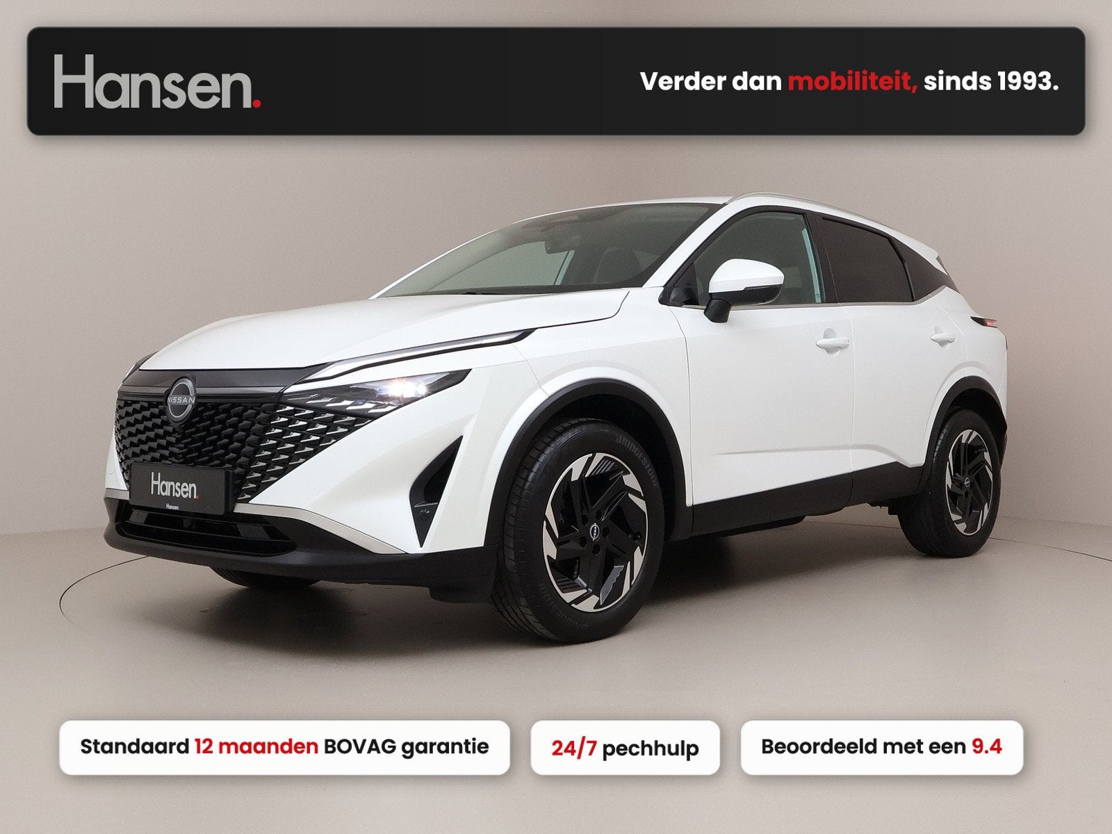 Nissan QASHQAI 1.3 MHEV Xtronic N-Connecta I 360 camera I Na, Auto's, Dealer onderhouden, 4 cilinders, Verwarmde buitenspiegels