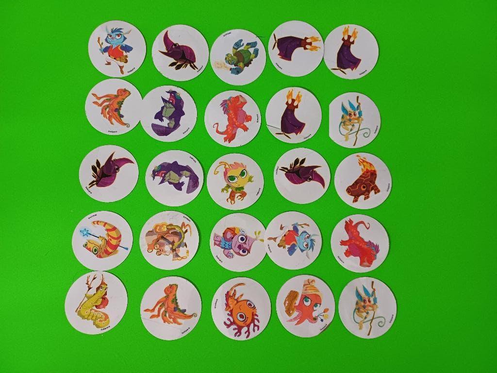 25 stuks Stickers Dungan - Supermarkt C1000 actie, C1000, Ophalen of Verzenden