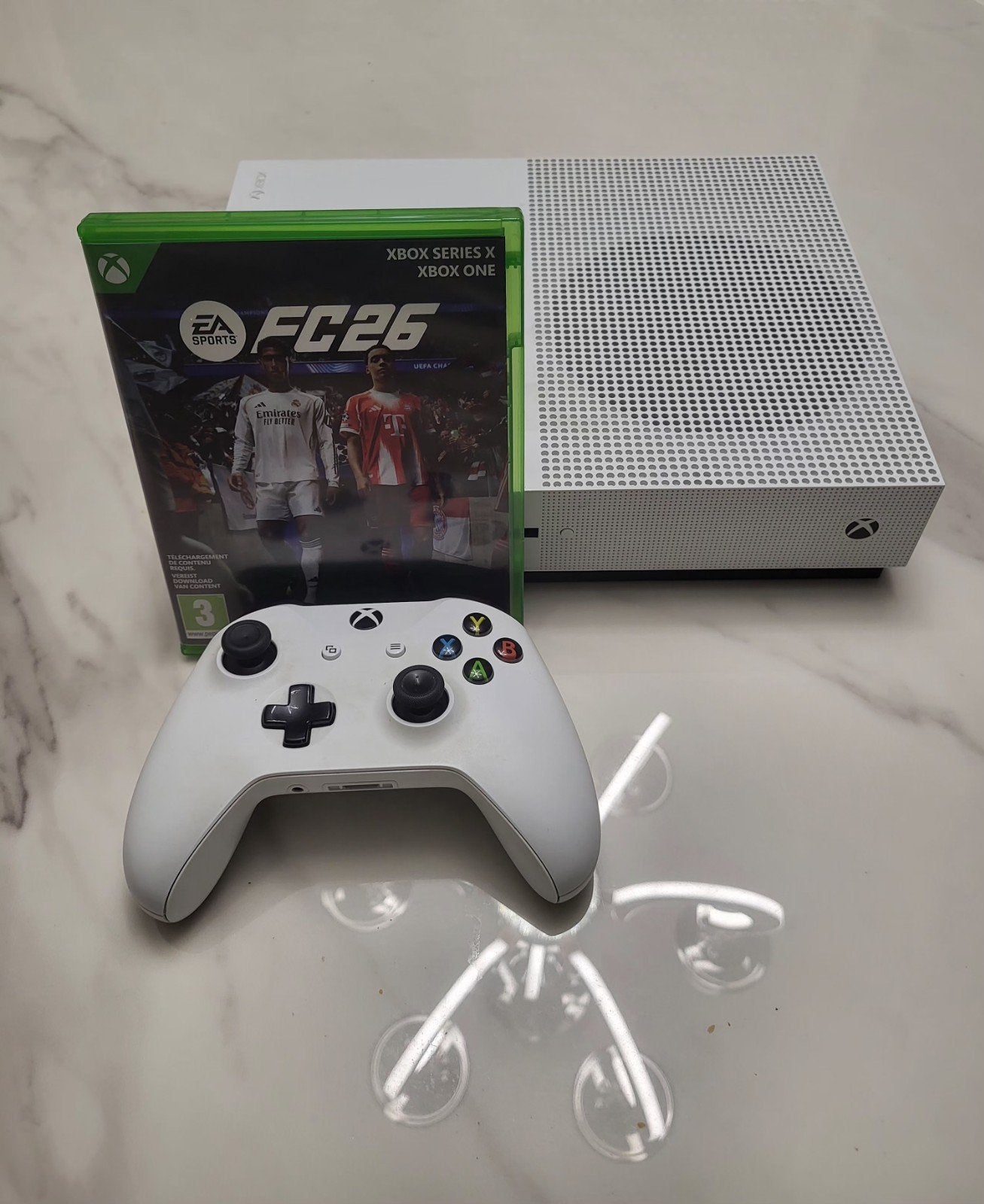 Xbox one s met fc 26, Spelcomputers en Games, Ophalen, 500 GB, Xbox One S, Zo goed als nieuw